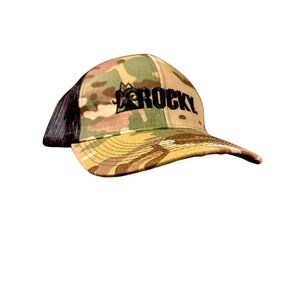 Rocky industrial Trucker Hat Mesh‎ Back Snapback Cap Camo Outdoor Hunting